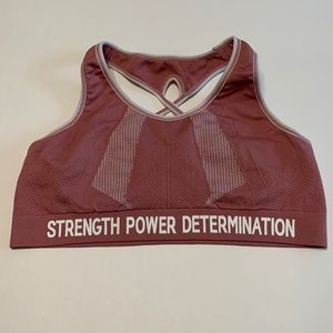 Soho Sport “Strength Power Determination” Sports Bra